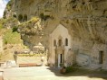 Santuario Madonna della Grotta prima del crollo Santuario Madonna della Grotta prima del crollo